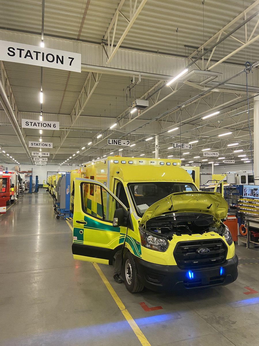 The next batch of @Ldn_Ambulance vehicles are flying through our production line.
There’s been some tweaks to the specification based on feedback and continual improvement.
#innovation #leadingtheway