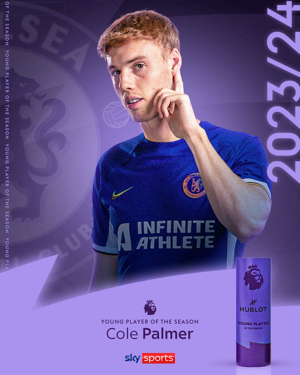 BREAKING: Cole Palmer is your Premier League Young Player of the Season winner! ⭐👏