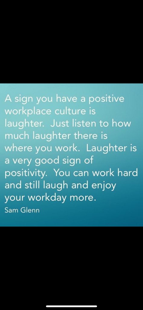 Two of the most important things to me at work: quiet space for just 5 mins and laughter a plenty with team physio even when it’s tough.