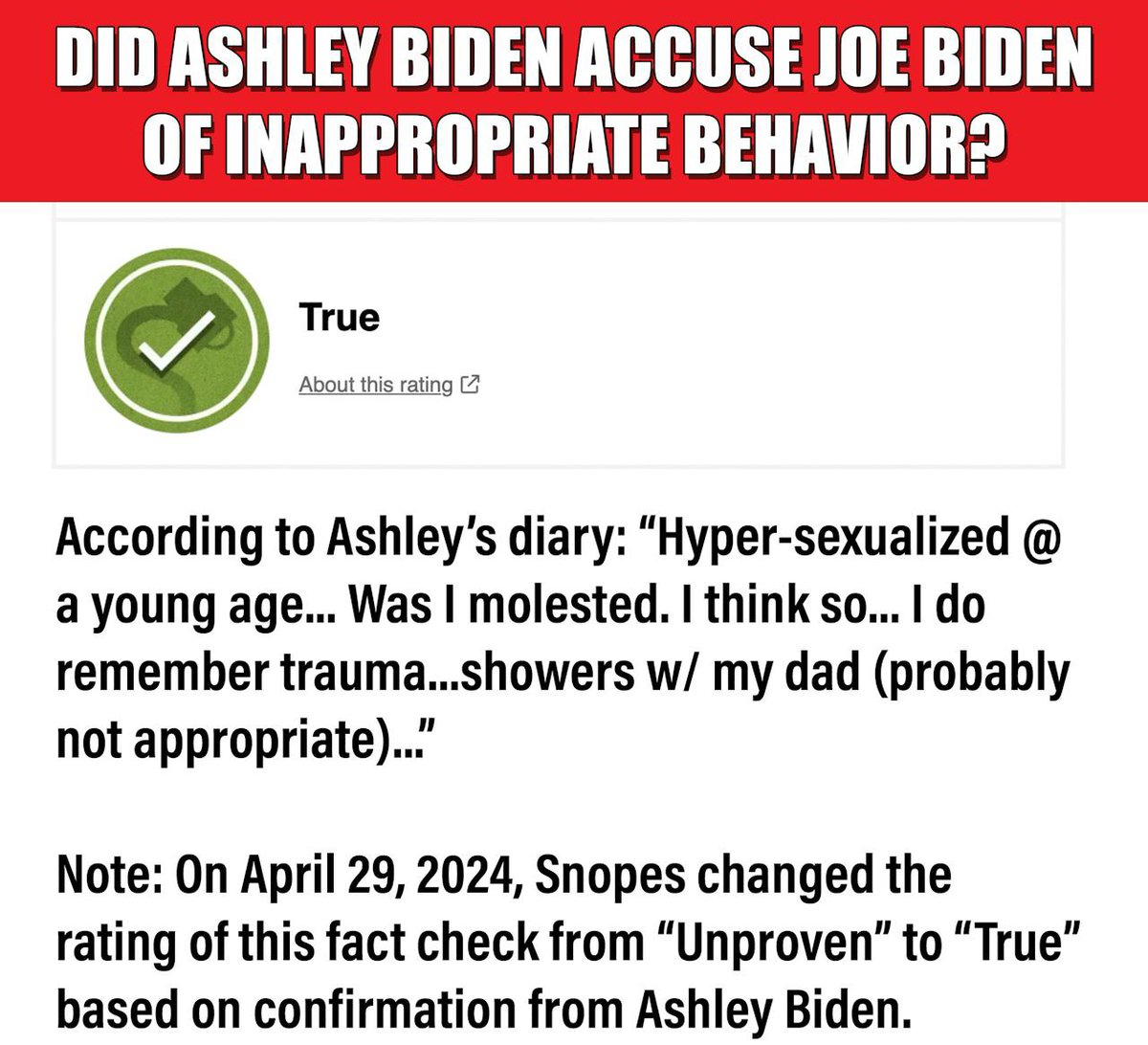 #CreepyJoe: Confirmed