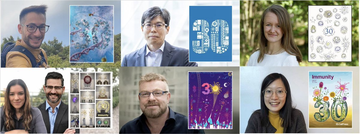 Immunity (@immunitycp) on Twitter photo See some of our favorite submissions from our #Immunity30th Anniversary cover contest! Learn more about the creative immunologists who made these beautiful covers and about what inspires them! cell.com/news-do/immuni…
<a href="/elnlnx/">🥔</a> <a href="/gabyrabi/">Gabriel Rabinovich</a> <a href="/Honda1Kenya/">Kenya Honda</a> <a href="/frarro1/">Francesco Andreata</a> @johanna_emgard See some of our favorite submissions from our #Immunity30th Anniversary cover contest! Learn more about the creative immunologists who made these beautiful covers and about what inspires them! cell.com/news-do/immuni…
<a href="/elnlnx/">🥔</a> <a href="/gabyrabi/">Gabriel Rabinovich</a> <a href="/Honda1Kenya/">Kenya Honda</a> <a href="/frarro1/">Francesco Andreata</a> @johanna_emgard