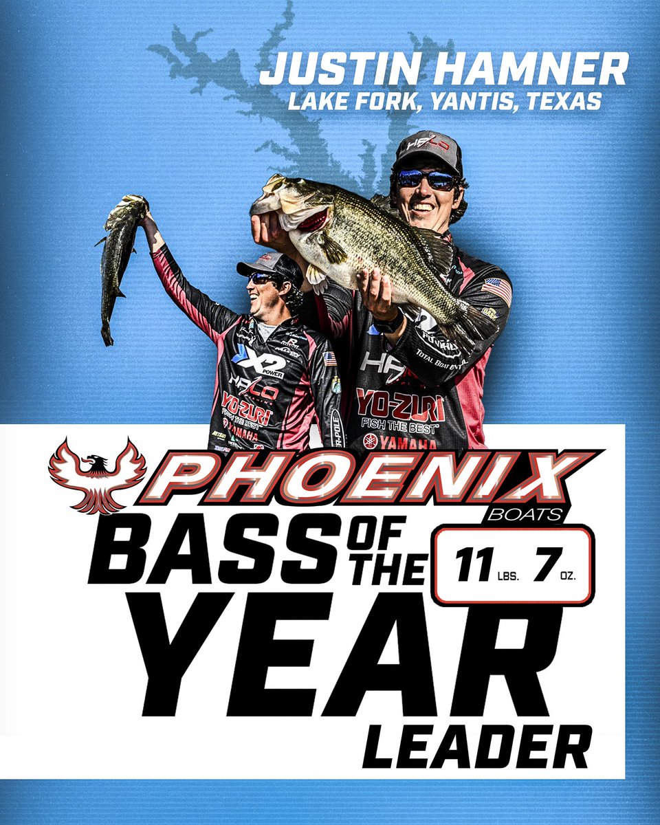 Your current Phoenix Boats Bass of the Year leader, Justin Hamner with the largest #BassLIVE catch recorded in B.A.S.S. history! Who can top 11 pounds, 7 ounces?! 🤯 #bass #phoenixboats #WeFishPHX #BuiltByAnglersForAnglers #bassmaster
