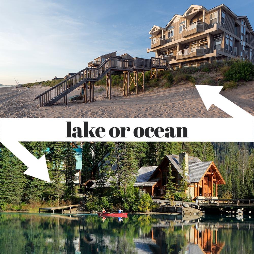 Would you rather live on the lake or the ocean? Tell us why!
~AK