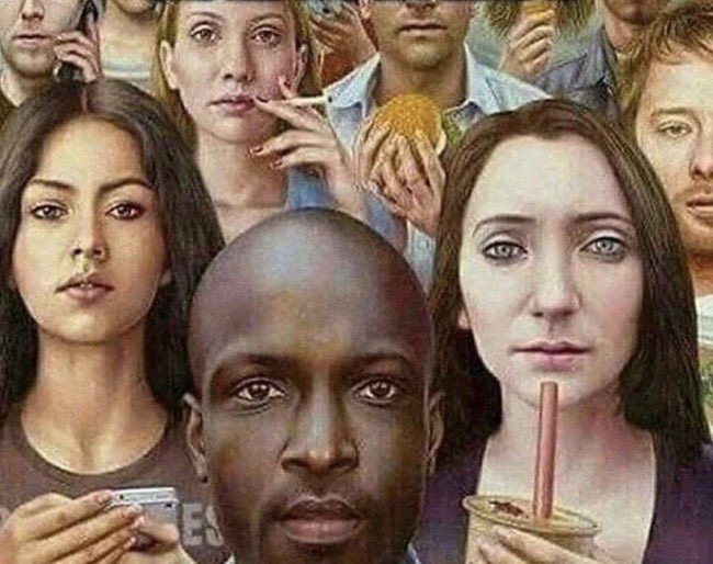 coldhealing's tweet photo. how therapy addicts look when you ask them how the bottom 50% of americans by income who lack the financial stability to afford a therapist gets through the day despite having significantly harder lives than them https://t.co/Cev4xcsnXo