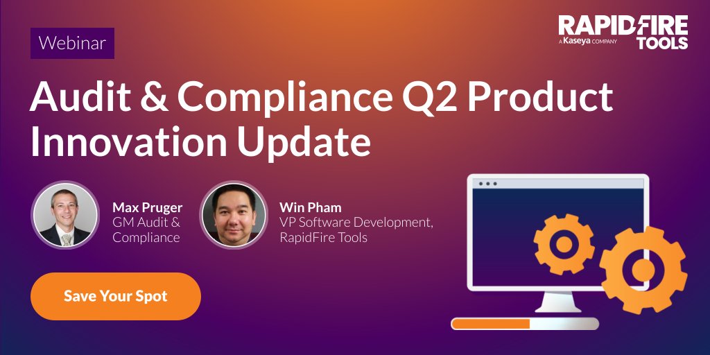 Get ready for our next quarterly installment of the Audit & Compliance Product Innovation Update, highlighting our top new features and releases - plus a sneak peek at what's right around the corner in Q3 2024. You won't want to miss this one! bit.ly/4bDrEvI