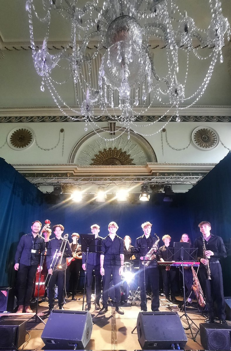 Another busy busy week for <a href="/MonktonBath/">Monkton Combe School</a> Expressive Arts Faculty. Look out for a round up on the next few posts here and <a href="/MonktonDrama/">Drama | Monkton</a>. Here's Jazz@Monkton at Guildhall, about to start their Guildhall session at @TheBathFestival #PartyInTheCity