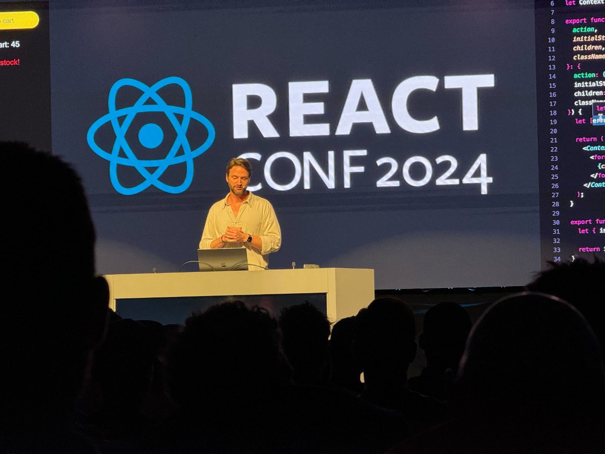 Two of our @reactjs experts, had the opportunity to attend the prestigious #ReactConf2024 in #LasVegas! 🇺🇸 They had the chance to immerse themselves in the latest developments, network with industry leaders, and gain invaluable insights into the future of #React. 🙌🏽