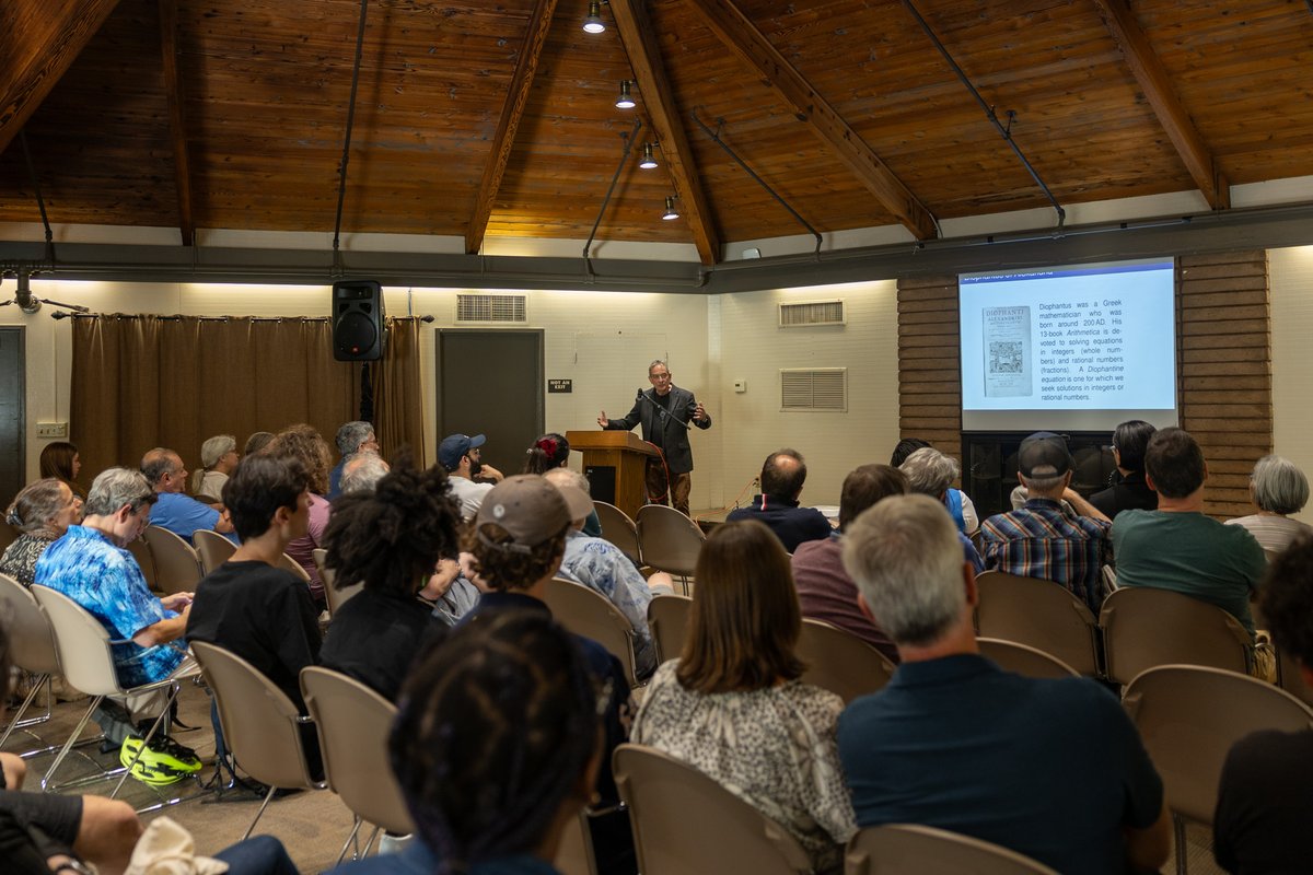 UC Davis Letters and Science (@ucdlands) on Twitter photo Thank you to Professor Emeritus Ken Ribet (<a href="/kribet/">Ken Ribet</a>), of <a href="/UCBerkeley/">UC Berkeley</a>, for making this year's Winston Ko Public Lecture memorable and intriguing! Kudos to everyone in the <a href="/UCDavis/">UC Davis</a> Department of Chemistry (<a href="/UCDChem/">UC Davis Department of Chemistry</a>) for organizing such an awesome event!
#lectures #UCDavis #math Thank you to Professor Emeritus Ken Ribet (<a href="/kribet/">Ken Ribet</a>), of <a href="/UCBerkeley/">UC Berkeley</a>, for making this year's Winston Ko Public Lecture memorable and intriguing! Kudos to everyone in the <a href="/UCDavis/">UC Davis</a> Department of Chemistry (<a href="/UCDChem/">UC Davis Department of Chemistry</a>) for organizing such an awesome event!
#lectures #UCDavis #math