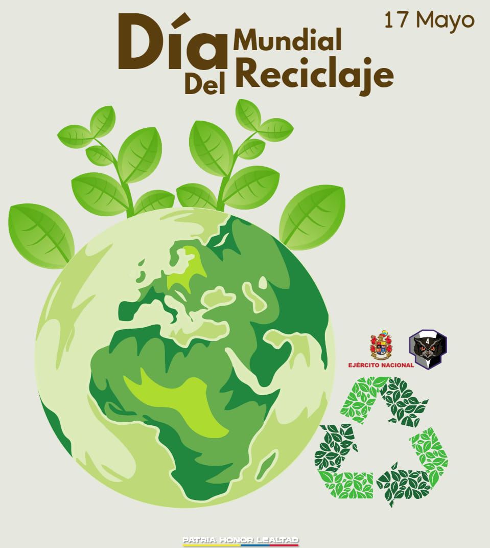 Resaltando y valorando la gran labor del reciclaje, hoy 17 de mayo, desde Villavicencio, #Meta, el Batallón de Acción Integral N.°4 del @COL_EJERCITO reafirma su compromiso con acciones eficientes para proteger y conservar el medio ambiente. #CustodiosDelMedioAmbiente