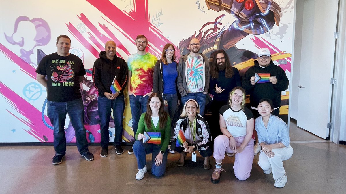 For the seventh year in a row, Rioters came together across our offices to show support for the LGBTQ+ community on International Day Against Homophobia, Biphobia, and Transphobia. Diversity creates a more vibrant community and helps us to make better games. Learn more about