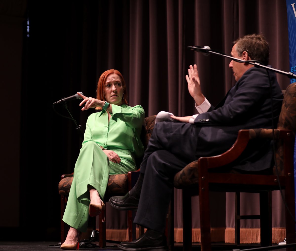 The latest Talking San Diego conversation with @jrpsaki was a smash success, w/ an overflow capacity crowd and a fun free-wheeling discussion about 'Say More,' Jen's best-selling (already #2 on the NYT list!) book + a lot more. Thanks, @jrpsaki! Pix by @andybartotto.