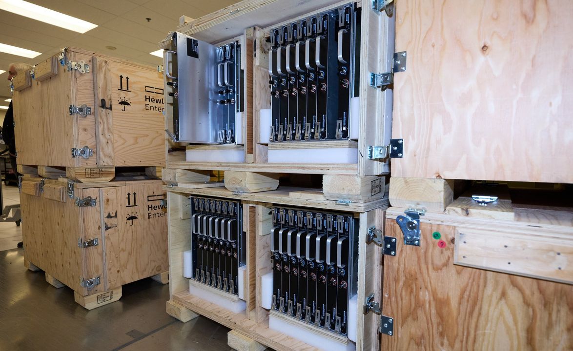 Livermore_Lab's tweet image. Building El Capitan: With the eyes of the #HPC community on #ISC24 earlier this week, installation of the compute nodes for @NNSANews&apos; first exascale supercomputer El Capitan continued with the &amp;gt;2 ExaFLOP system on track for deployment this fall. @AMD @HPE livermorelab.info/44K6M34