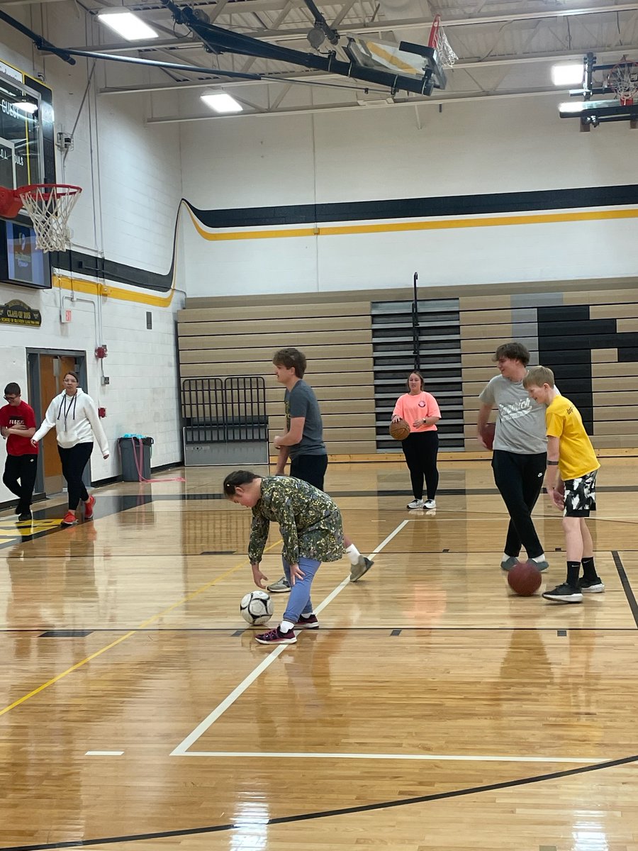 GWAEA's Adapted P.E. Consultant Rhyanne Hartwig helped Mid-Prairie CSD launch Unified P.E., a model of P.E. class that fosters inclusion. Mid-Prairie P.E. Teacher Aaron reports increased engagement and friendships extending beyond the classroom! . #EveryDayatAEA #GWAEAPride