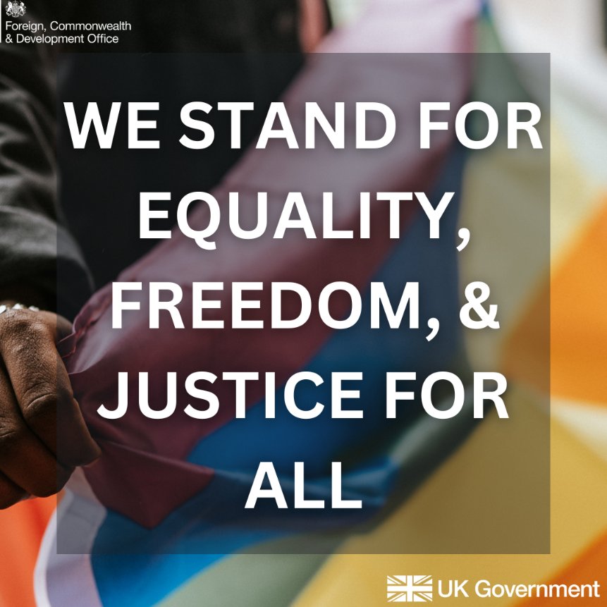 On International Day Against Homophobia, Biphobia, and Transphobia #IDAHOBIT, the @fcdogovuk is committed to tackling the global rollback of LGBT rights.