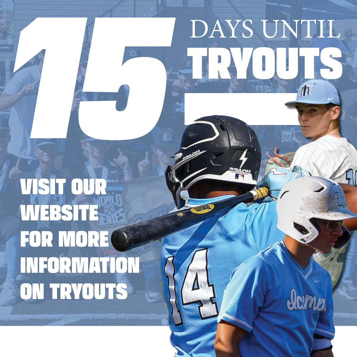 15 days left until fall tryouts! If you are interested in playing for us this fall make sure to sign up for tryouts while you still can.

Sign up link:
minnesotaicemenbaseball.leagueapps.com/events/4192329…

#iceicebaby #icemenexperience #tryouts