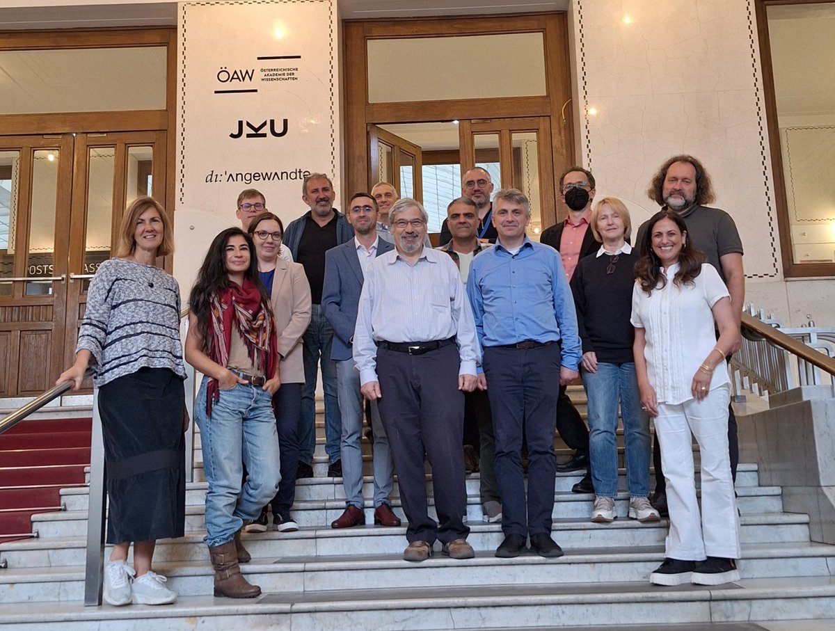 Manuscripts have colophons, and perhaps this photo at the end of our beautiful workshop can function as a pictorial colophon. Many thanks to the organizers: @scsincyberspace, <a href="/george_kiraz/">George Anton Kiraz</a>, <a href="/grigory_kessel/">Grigory Kessel</a>, and Uta Nitschke-Joseph, who brought the spirit of <a href="/the_IAS/">Institute for Advanced Study (IAS)</a> to <a href="/oeaw/">Austrian Academy of Sciences</a>!