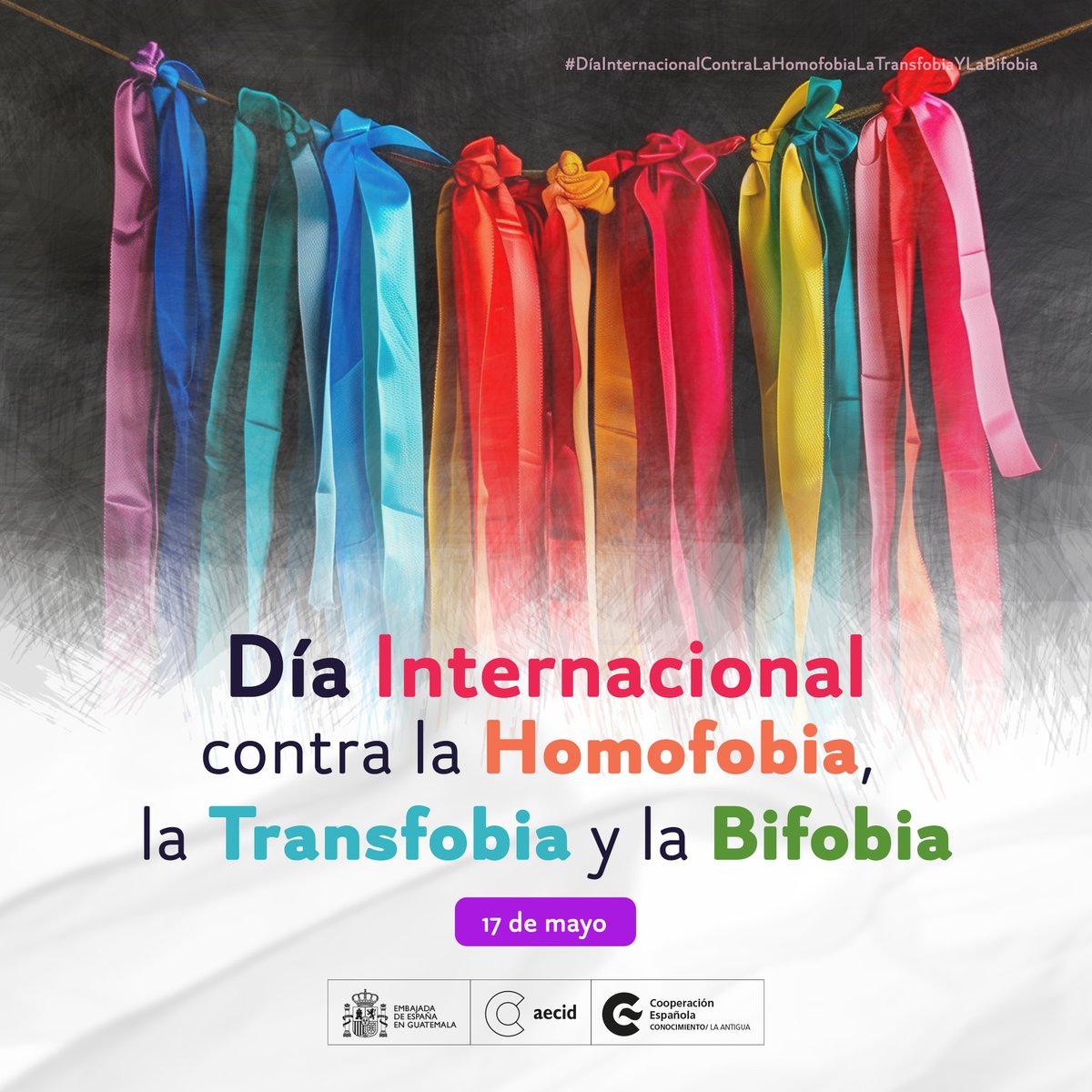 #Cooperamos #Cambiamos 🏳️‍🌈 Hoy conmemoramos el Día Internacional contra la Homofobia, la Transfobia y la Bifobia, recordando el #17DeMayo1990 cuando la @pahowho dio un paso histórico al eliminar la homosexualidad del listado de trastornos mentales.