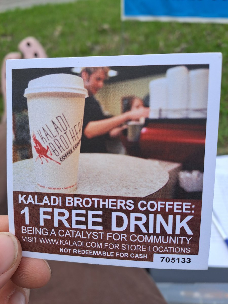 Counted 53 bikes + 1 unicycle and got a free coffee card from a passing Kaladi employee