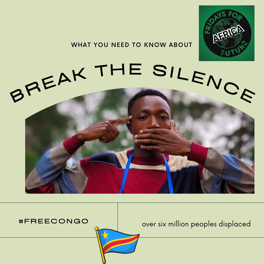 Transitioning from fossil fuels is crucial for our planet's future, but it must not come at the expense of displacing millions of people. We need sustainable solutions that prioritize both environmental protection & social justice! #BreakTheSilence #FreeCongo #NoCongoNoPhone