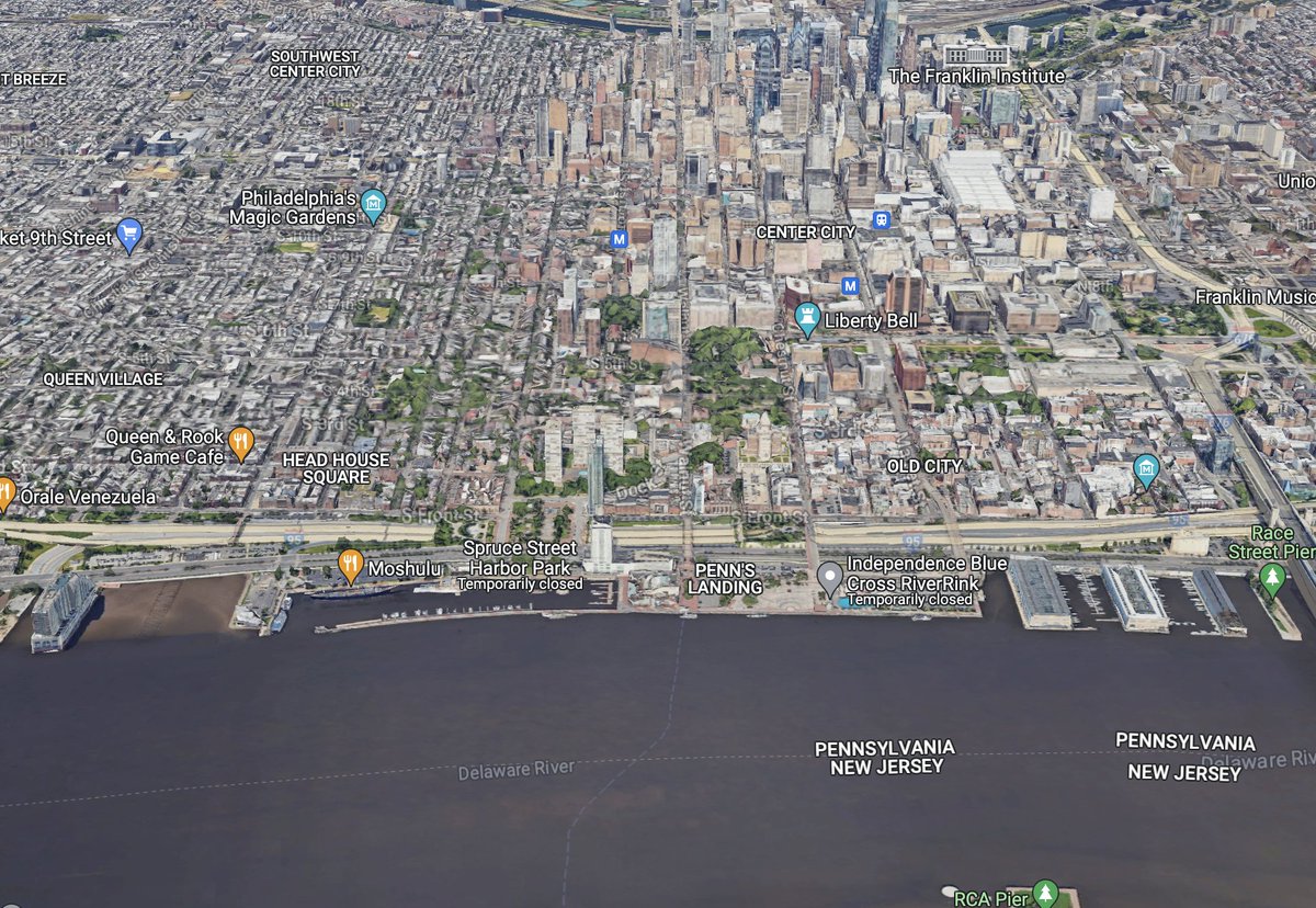 Highways are meant to connect places: jobs, destinations, homes, industry.

My chief contention with I-95 along Philly's central waterfront is that it says Philly is more valuable as a connector than a place.

I think that's wrong.