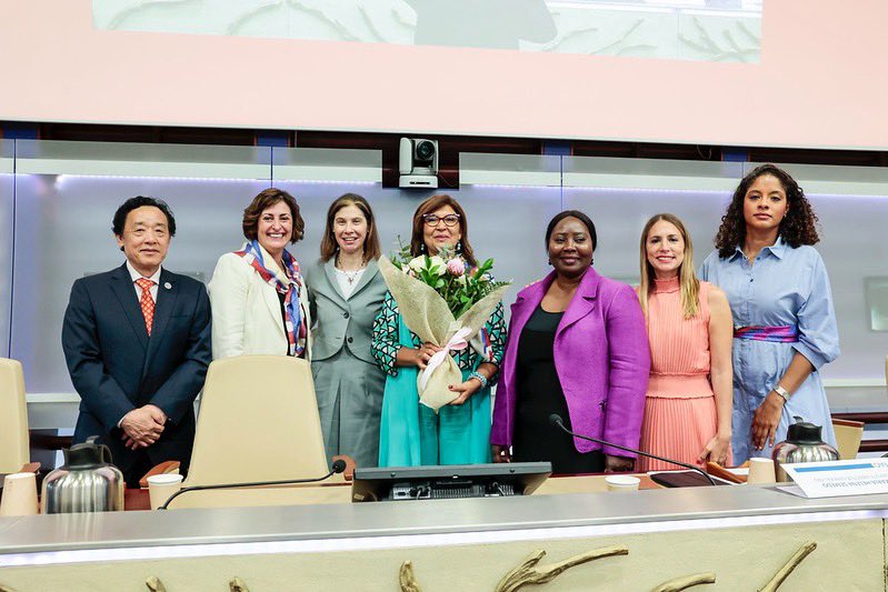 #GenderEquality, diversity & inclusion are at the core of the renovated @FAO. I am proud to see the many achievements of the Women’s Committee under the passionate leadership of @MariaLenasemedo. Congratulations to the new chair, @BethBechdol! Let's keep walking the talk!