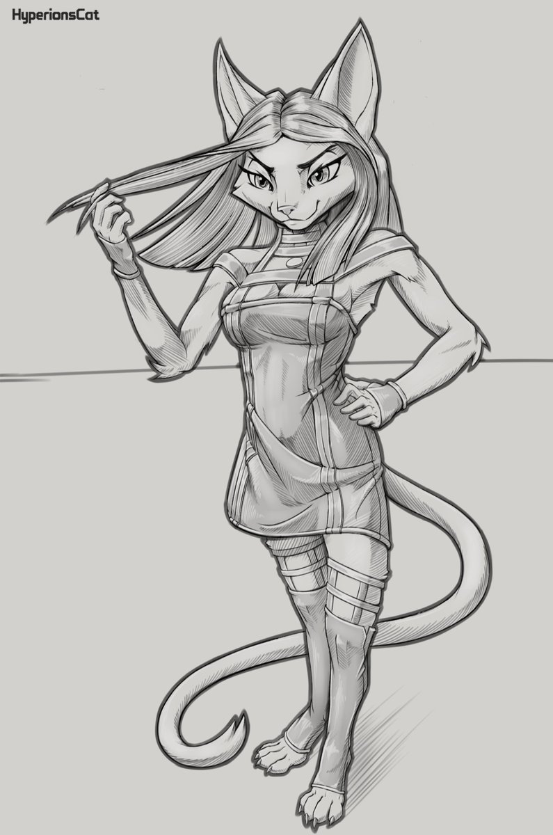 random cat.

#furry #art