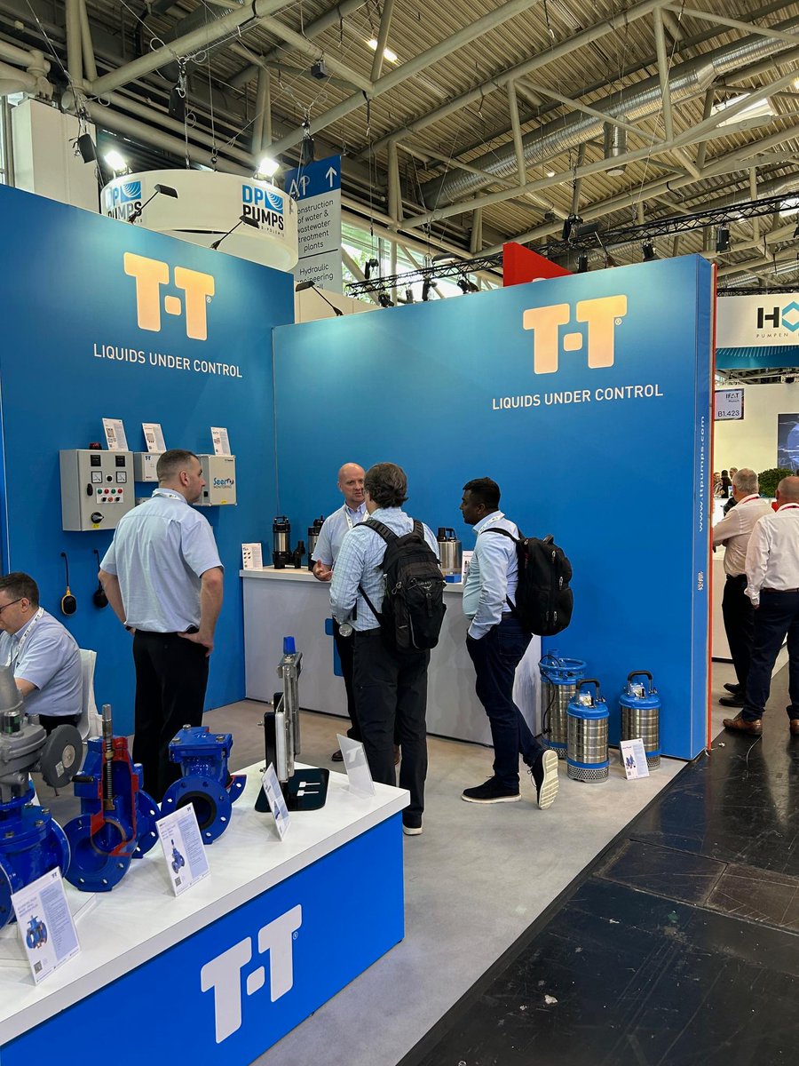 Thank you to everyone who visited us at IFAT in Munich this past week!

Visit our website for more information on products from our display, or contact a member of the team today.

🌐 ttpumps.com
📧 response@ttpumps.com
📞 +44 (0)1630 647200