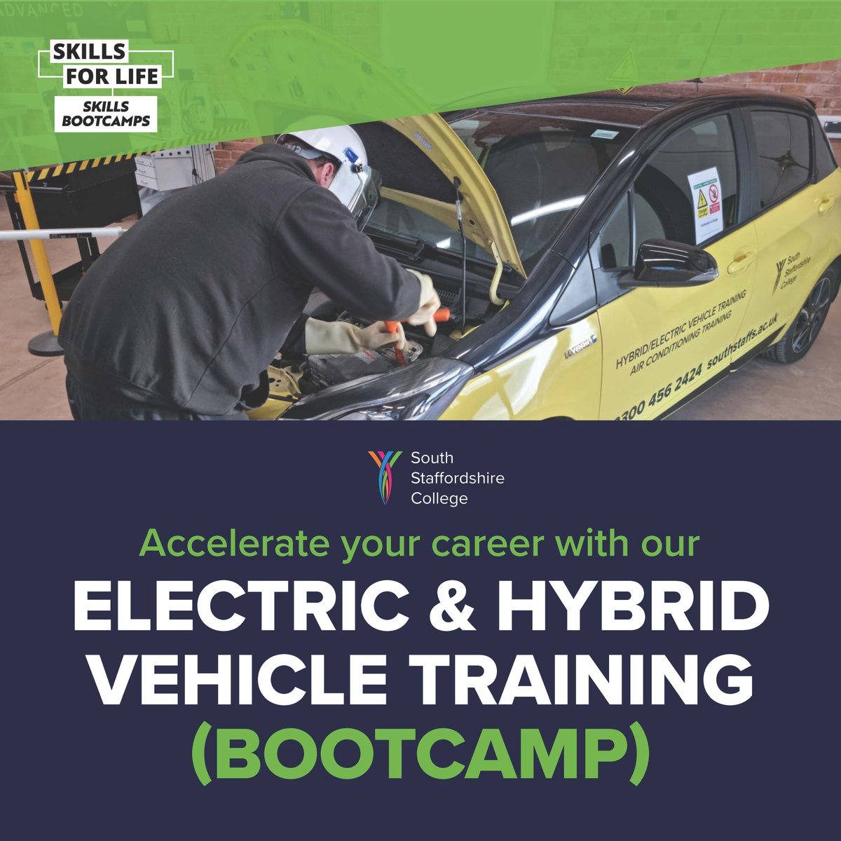 We have an Electric & Hybrid Vehicle Training Bootcamp starting next month! ⚡🚗 This training is ideal for technicians looking to upgrade their skills or for those who are unemployed & looking to get back into the trade! The bootcamp starts June 10th ➡ orlo.uk/rX1eE