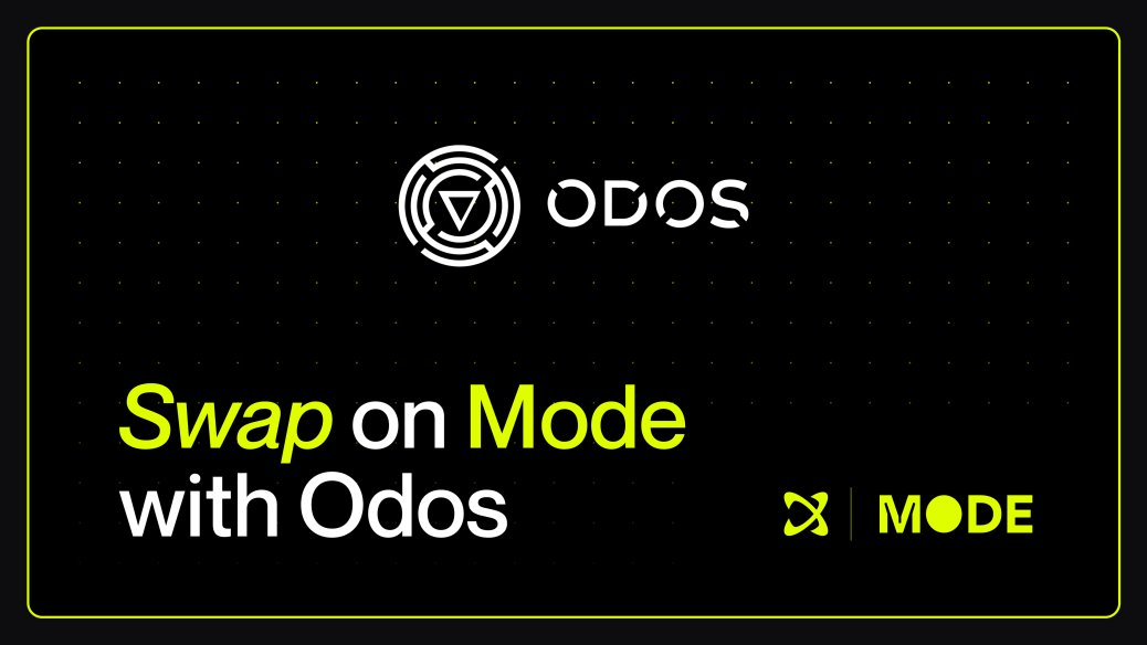 It's @safe-r than your EOA, optimised for execution, and only gets more rewarding with Console! Swap on @modenetwork exclusively with @odosprotocol on Console🔄 🚀Set-up a Console and earn 2x points on Mode: brahma.fi/mode