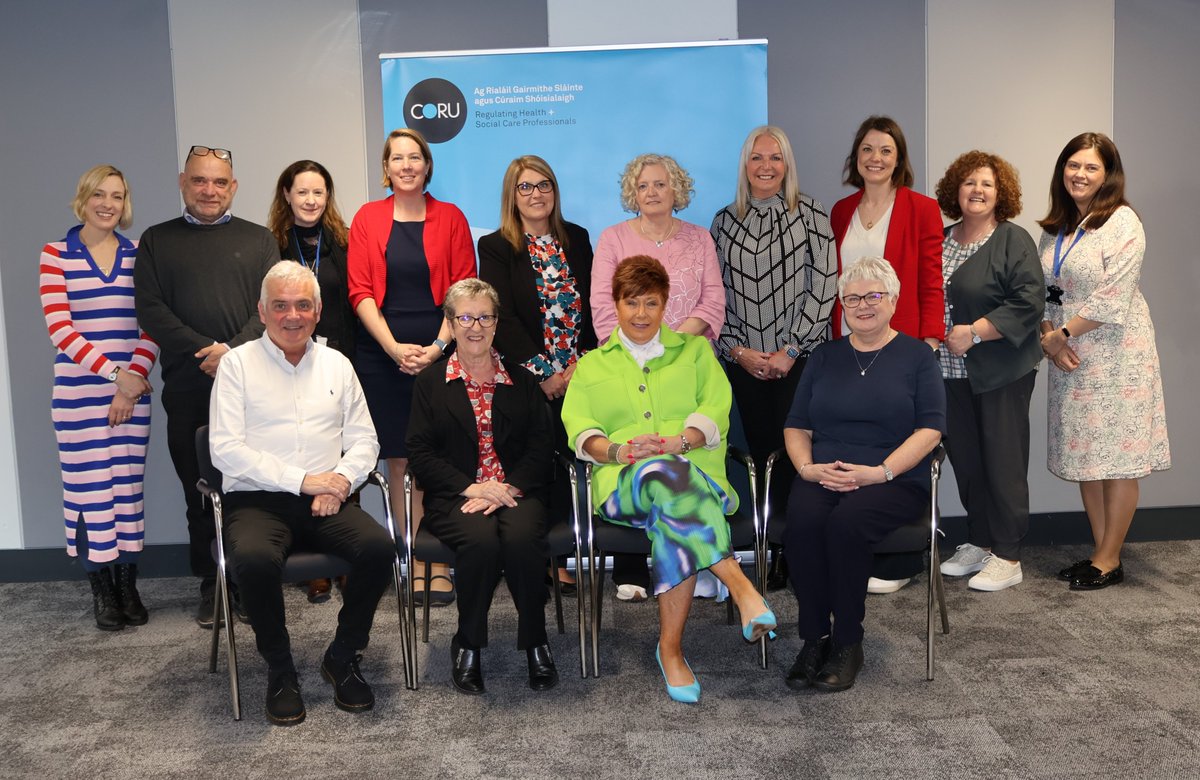 We were delighted this week to welcome fellow social work and social care regulators from @SocialWorkEng @SocialCareWales @SSSCnews @NI_SCC to our offices in Smithfield as part of the Skills for Care and Development (SfC&D) group. This alliance of organisations from England,