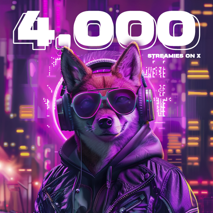 THANK YOU 4,000 $STRM BELIEVERS. 
We hope to celebrate 40,000 on @X with you next.