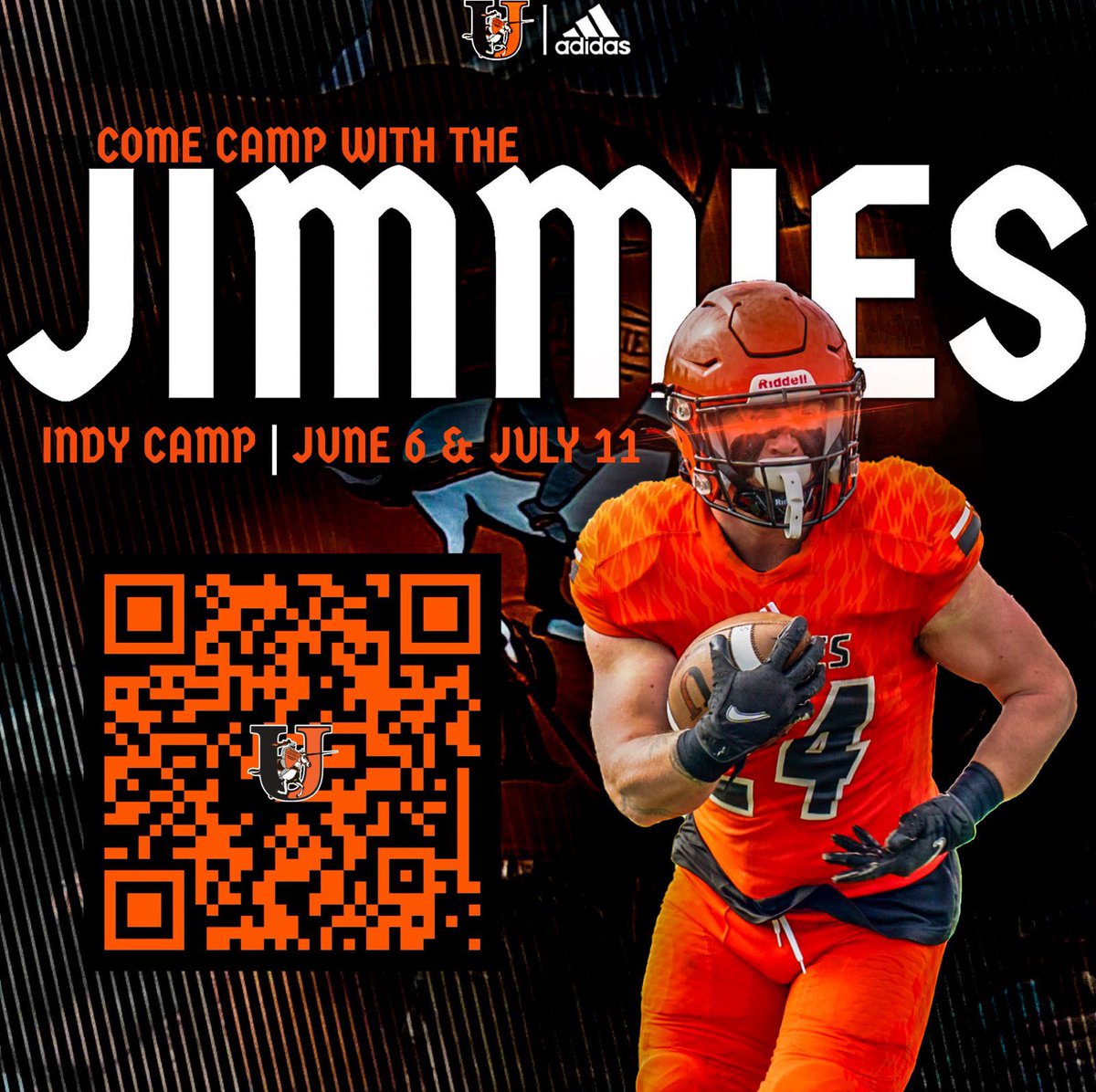 Thanks <a href="/CoachZim_UJ/">Josh Zimmer</a> for the camp invite!