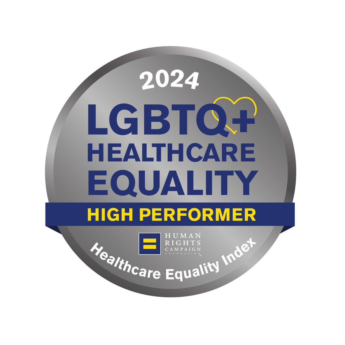 .@ynhhealth's hospitals have each been designated as an 'LGBTQ+ Healthcare Equality High Performer' in the Human Rights Campaign Foundation's 16th edition of the Health Equality Index (HEI): ynh.care/1c.