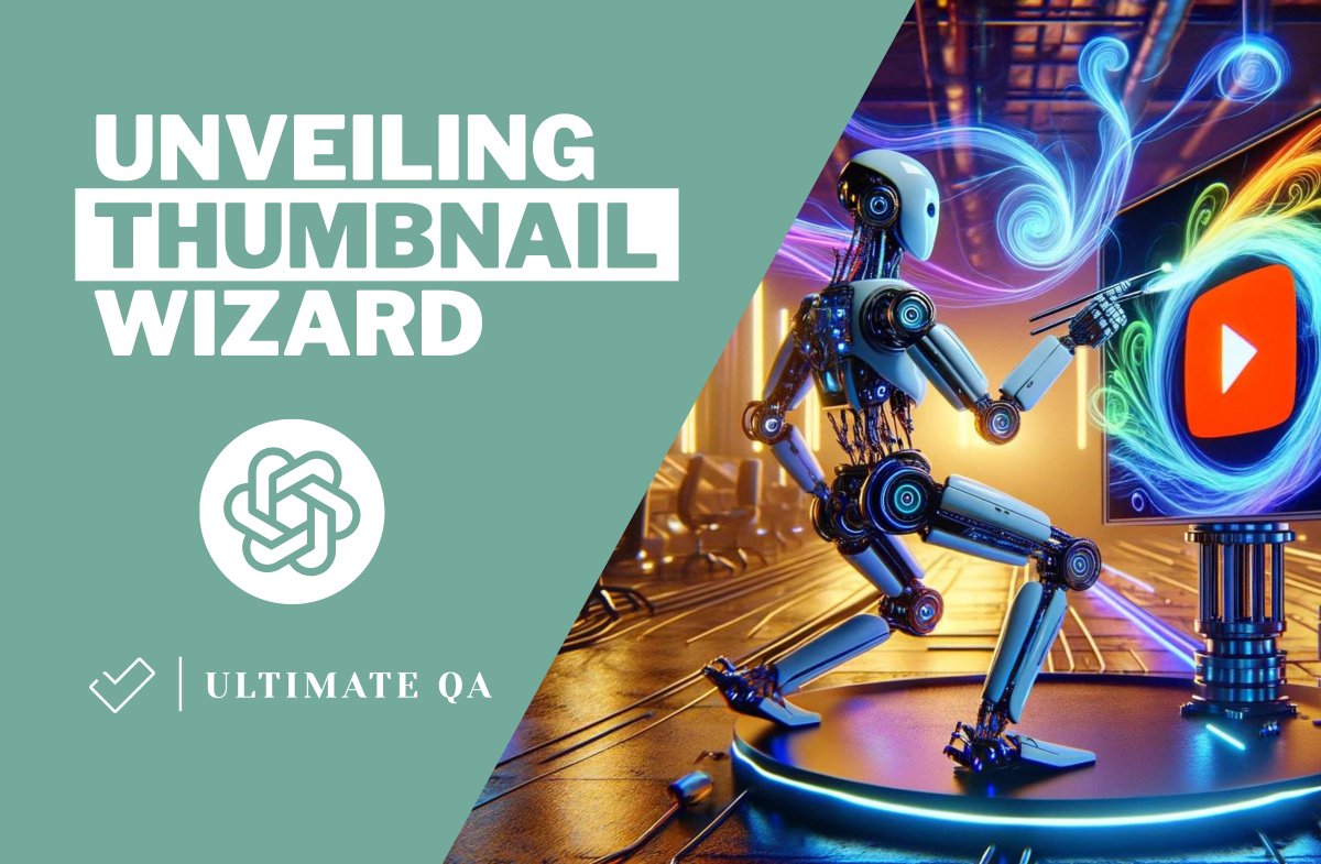 🚀 New on our blog: Discover how Thumbnail Wizard, our AI tool, transforms YouTube thumbnail creation to boost your visibility! 

🔗 Read more: ultimateqa.com/unveiling-thum…