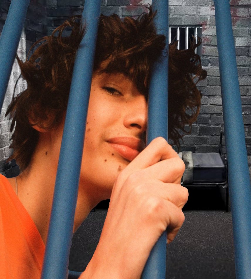 BREAKING NEWS:

Up-and-coming pop artist Glaive photographed for the first time after arrest in LA, according to local police reports, Glaive was arrested for 'Not dropping his new album By Birthright already'