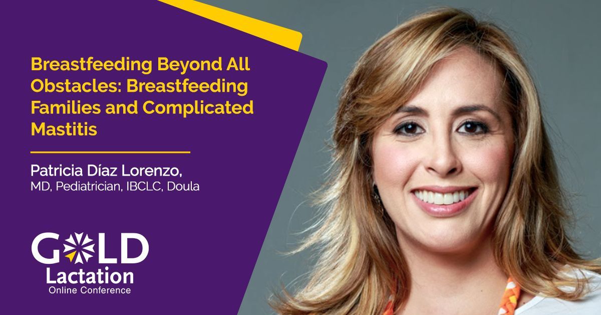 Join us with Patricia Díaz Lorenzo in the Knowledge Translation: Creating Effective Lactation Care Plans Lecture Pack for 'Breastfeeding Beyond All Obstacles: Breastfeeding Families and Complicated Mastitis' at #GOLDLactation2024: buff.ly/44MgIZE