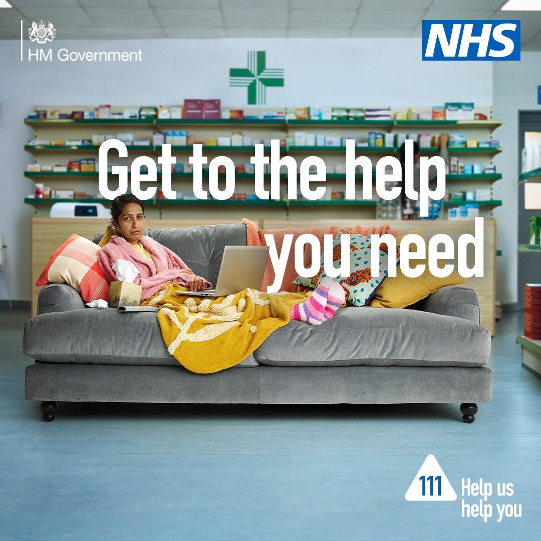 Need medical help over the weekend? If you're not sure where to go, use NHS 111 to get assessed and directed to the right place for you.​ 📲 Call, go online or use the NHS App.