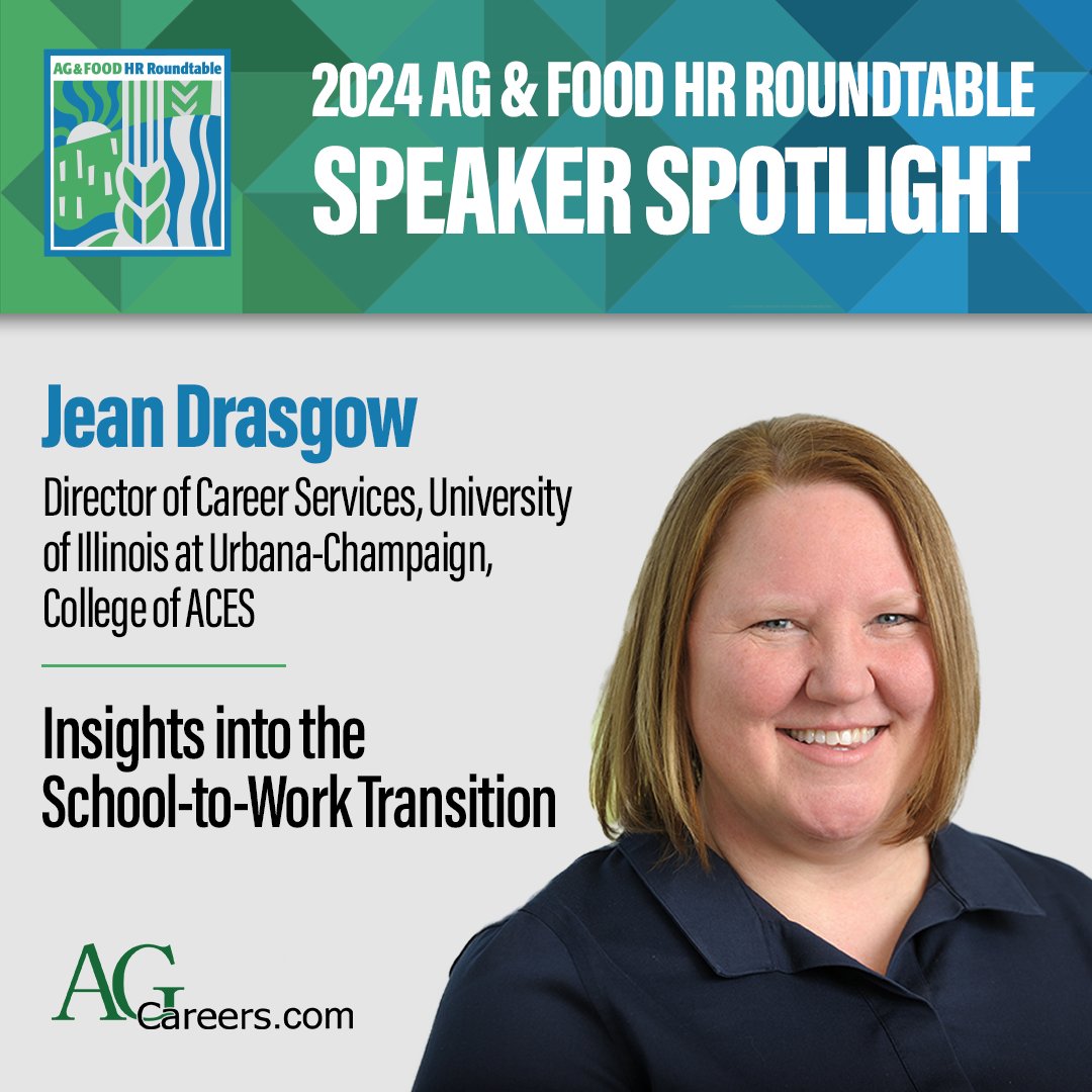 🌟Speaker Announcement! 🌟 We are thrilled to reveal one of our speakers for the upcoming Agriculture & Food HR Roundtable! 🎤 Jean Drasgow ✨