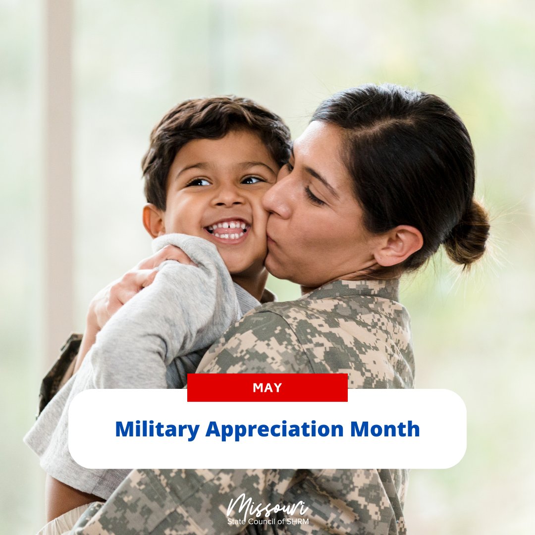 🎖️ May is Military Appreciation Month, and we want to honor the brave men and women who have served and continue to serve our country! Let's come together to recognize their sacrifice and dedication. 

#MOSHRM #MilitaryAppreciationMonth #HonorOurHeroes #SupportOurTroops #Veterans