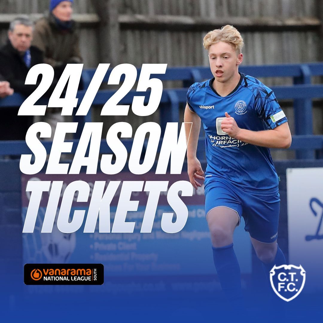 The countdown towards the 2024/25 Season 𝗶𝘀 𝗼𝗻. ⏳️ 🎟 Secure your Season Ticket today and get behind the #Bluebirds in #VNLS action! 💪 🔗 chippenhamtown.com/chippenham-tow… #BlueArmy 💙