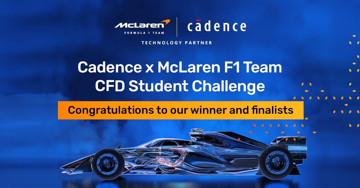 Driving Innovation: Cadence and McLaren Announce Winner of CFD Student Challenge dlvr.it/T727LH