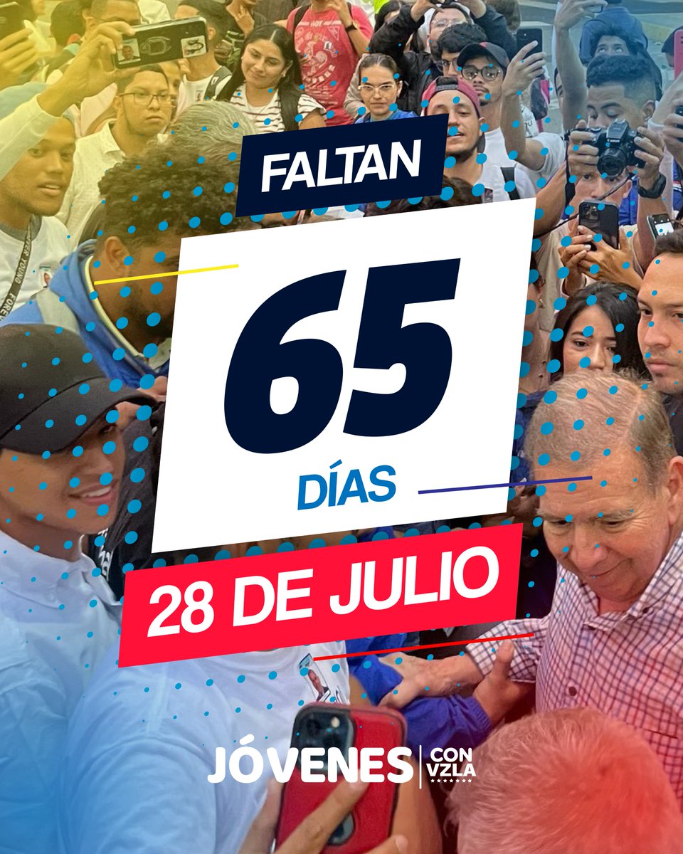 65 días para defender los votos 🇻🇪🗳️