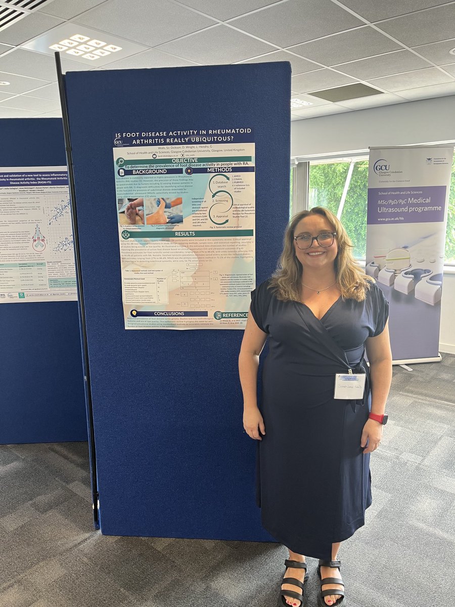 Lisa Wright (nee Newcombe) (@lnewco11) on Twitter photo <a href="/sj_walls/">Sarah-Jane Walls (SJ)</a> presenting her 1st PhD poster - a systematic review of active foot disease prevalence at <a href="/scotrheum/">Scottish Society for Rheumatology</a> in <a href="/CaledonianNews/">Glasgow Caledonian University</a> 👏<a href="/MSKhealthGCU/">MSK Health GCU</a> <a href="/Gordon_Hendry/">Gordon J Hendry</a> <a href="/gcudiane/">Diane Dickson</a> <a href="/GCUResearch/">GCU Research</a> <a href="/GCUPodiatry/">GCU Podiatry</a> <a href="/GCUultrasound/">GCU Ultrasound</a> <a href="/sj_walls/">Sarah-Jane Walls (SJ)</a> presenting her 1st PhD poster - a systematic review of active foot disease prevalence at <a href="/scotrheum/">Scottish Society for Rheumatology</a> in <a href="/CaledonianNews/">Glasgow Caledonian University</a> 👏<a href="/MSKhealthGCU/">MSK Health GCU</a> <a href="/Gordon_Hendry/">Gordon J Hendry</a> <a href="/gcudiane/">Diane Dickson</a> <a href="/GCUResearch/">GCU Research</a> <a href="/GCUPodiatry/">GCU Podiatry</a> <a href="/GCUultrasound/">GCU Ultrasound</a>