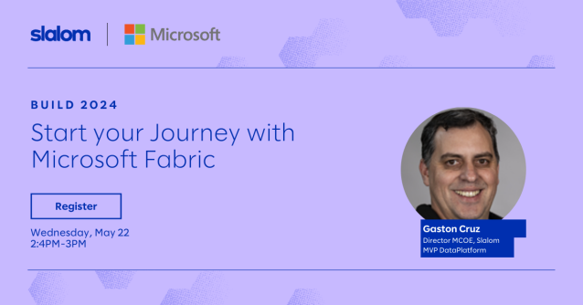 Join me on Wednesday, May 22 during Microsoft Build as he outlines how to start with Microsoft Fabric workloads to unify your data landscape. You won't want to miss it! #MSBuild #MicrosoftFabric #pbifamily #sqlfamily dy.si/VZ2L3