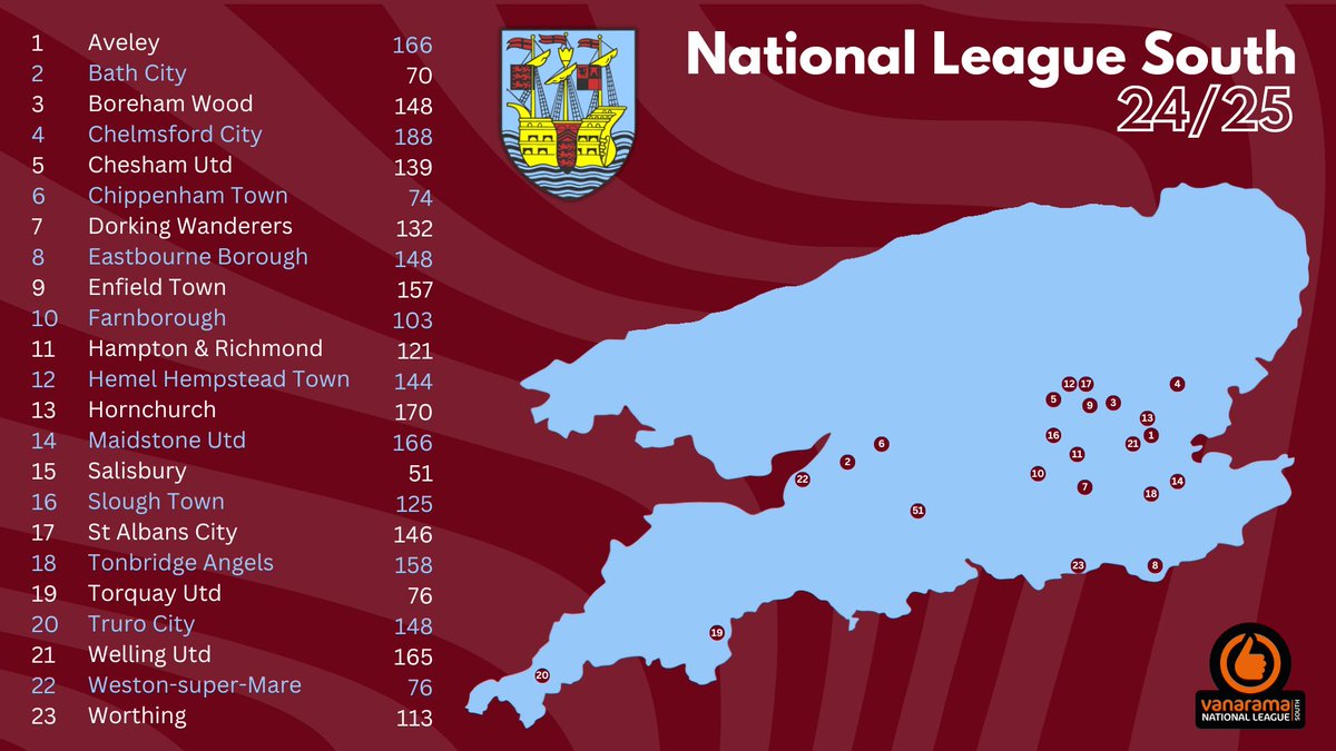 🚌| Provisional mileage ahead of the 24/25 season, a total of 2984 miles (round trip of 5968). Which games are going on your calendar?🤔