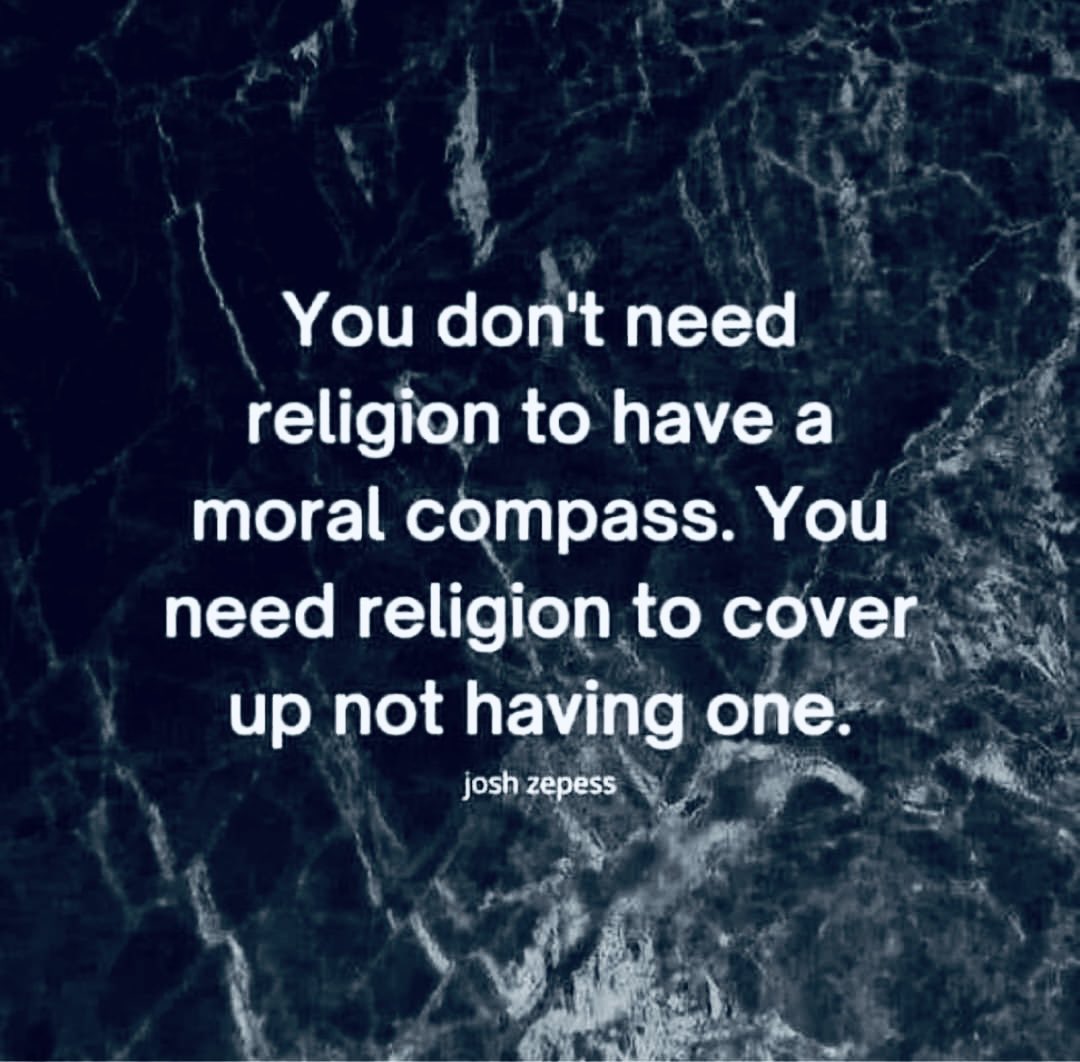 Nobody Needs religion.