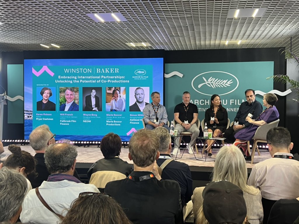 #Cannes2024 Embracing International Partnerships: Unlocking the Potential of Co-Productions (by @WinstonBaker) at @mdf_cannes