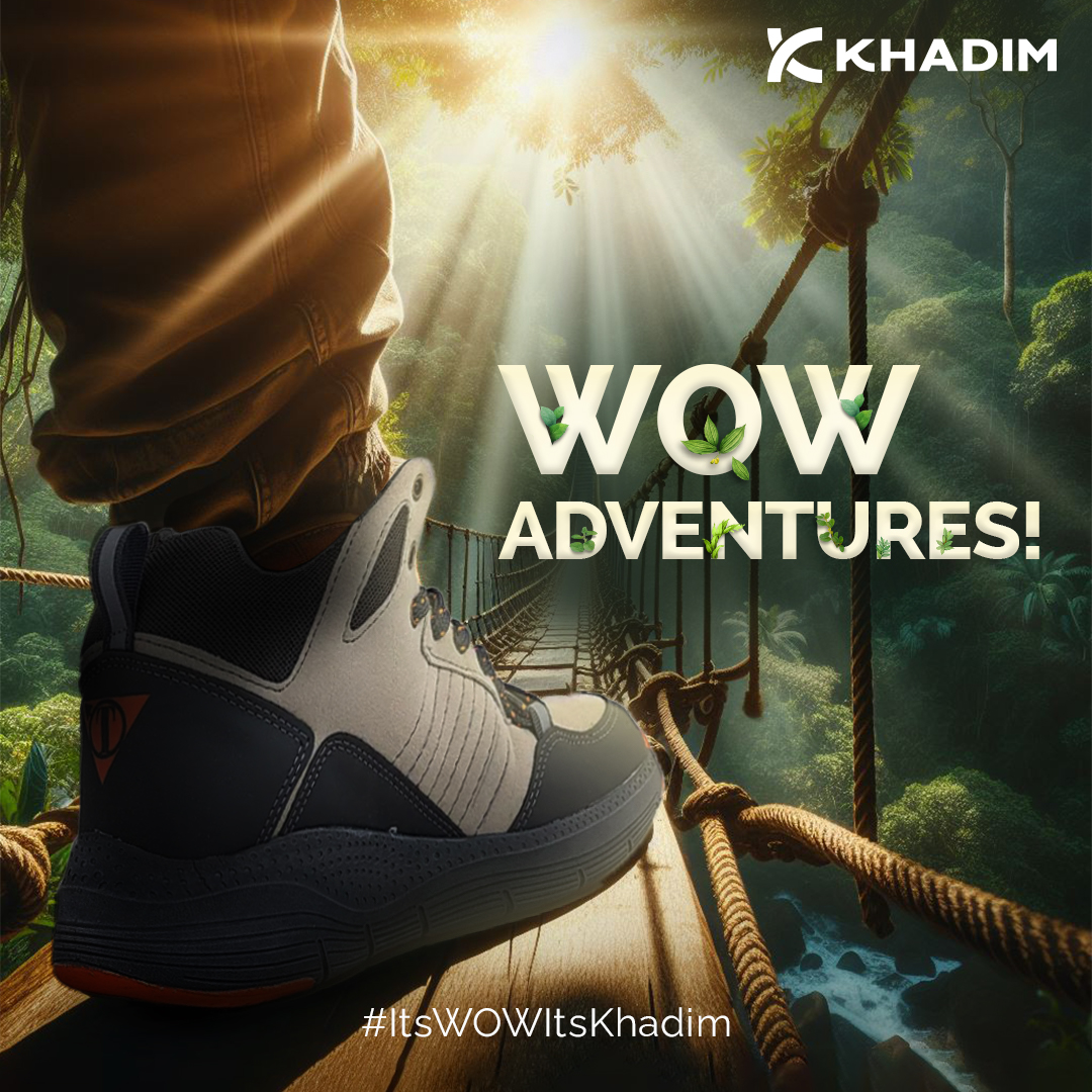 Set out on an adventure with a pair that keeps the hype intact. 

Visit your nearest Khadim store and explore the best boots today. 

#Khadims #ItsWOWItsKhadim #boots #adventure #style