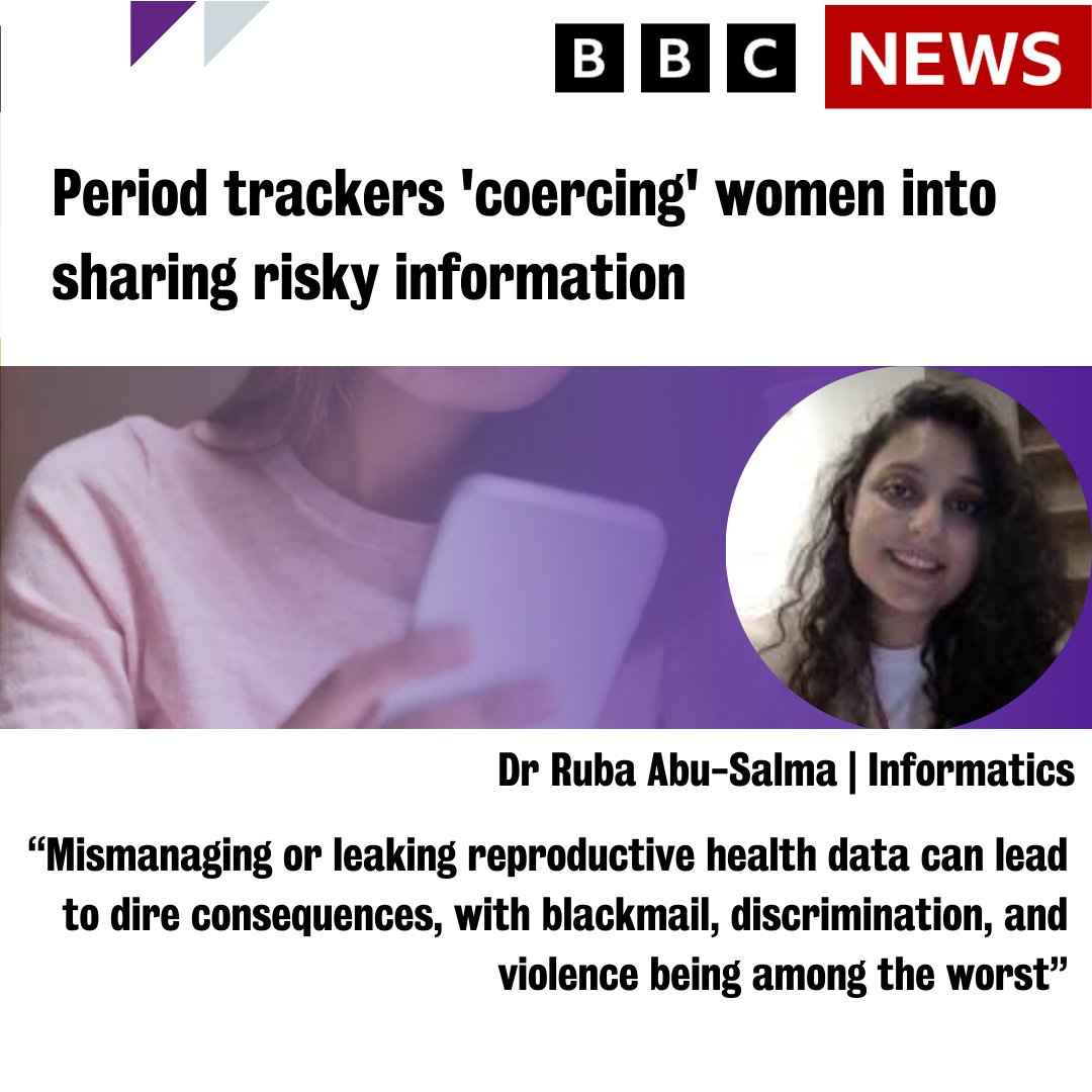 Her findings were also shared by @BBCTech, including the host of poor data-management practices, including some apps not having a delete function, even for highly personal information such as menstrual cycles and miscarriages. ➡️Read more: bbc.co.uk/news/articles/…