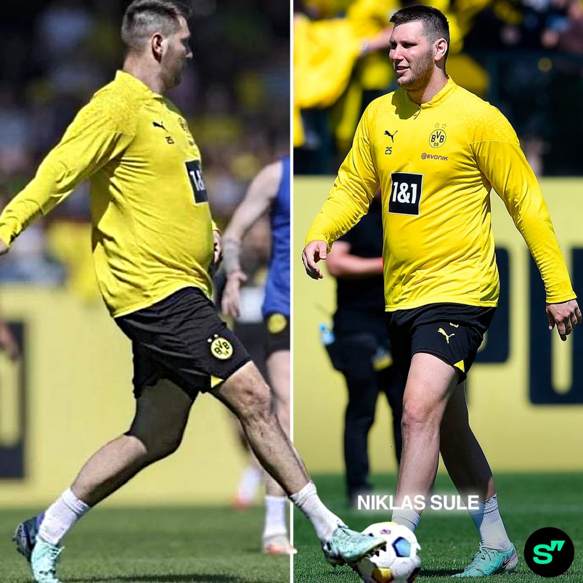 Никлас Зюле сейчас 😂 Думаю Ванька Обляков такой же будет после футбола) Зюле ещё играет в Дортмунде😆